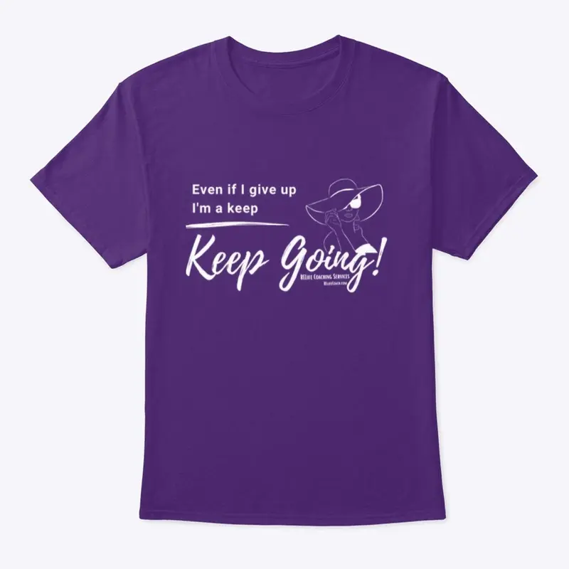 Keep going (feminine)